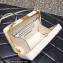 Valentino Roman Stud Clutch Bag White 2022