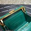 Valentino Roman Stud Clutch Bag Green 2022