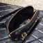 Valentino Roman Stud Nappa Crossbody Shoulder Bag Black/Gold 2022