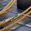 Valentino ONE STUD Nappa Bag With Chain Black/Gold 2022