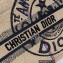 Dior Small Book Tote Bag in Beige Jute Canvas Embroidered with Dior Union Motif 2022