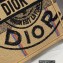 Dior Medium Book Tote Bag in Beige Jute Canvas Embroidered with Dior Union Motif 2022