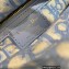 Lady Dior Medium Bag in Natural Wicker and Blue Dior Oblique Jacquard Blue 2022