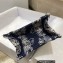Dior Vertical Book Tote Bag in Blue Toile de Jouy Reverse Embroidery 2022