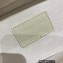 Dior Lady D-Joy Bag in White Cannage Calfskin with Diamond Motif 2022