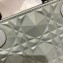 Dior Lady D-Joy Bag in Gray Cannage Calfskin with Diamond Motif 2022