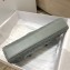 Dior Lady D-Joy Bag in Gray Cannage Calfskin with Diamond Motif 2022