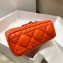 Dior Lady D-Joy Bag in Orange Cannage Lambskin 2022