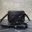 Valentino Roman Stud Nappa Crossbody Shoulder Bag Black 2022