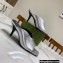 Gucci Heel 7.5cm Open-toe Sandals Pumps Silver 2022