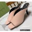 Gucci Heel 7.5cm Open-toe Sandals Pumps Nude 2022