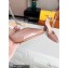 Fendi Baguette Heel Sandals Nude Pink 2022
