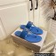 Jimmy Choo JC Flip Flops Thong Sandals Blue 2022