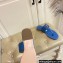 Jimmy Choo JC Flip Flops Thong Sandals Blue 2022