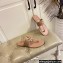 Jimmy Choo JC Flip Flops Thong Sandals Nude 2022