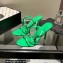 Alexander Wang Heel 8cm/10cm DAHLIA Sandals In Lycra Green 2022