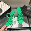 Alexander Wang Heel 8cm/10cm DAHLIA Sandals In Lycra Green 2022