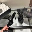 Alexander Wang Heel 8cm/10cm DAHLIA Sandals In Lycra Black 2022