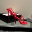 Alexander Wang Heel 8cm/10cm DAHLIA Sandals In Lycra Red 2022