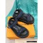 Louis Vuitton Platform Pool Pillow Flat Comfort Sandals Denim Blue 2022