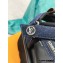 Louis Vuitton Platform Pool Pillow Flat Comfort Sandals Denim Blue 2022