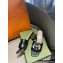 Gucci Heel 5.5cm Interlocking G Cut-out Slide Sandals Black 2022