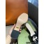 Gucci Heel 5.5cm Interlocking G Cut-out Slide Sandals Black 2022