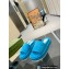 Gucci Heel 5.5cm Platform 4cm GG Slide Sandals Cotton Sponge Blue 2022