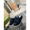Gucci Heel 5.5cm Platform 4cm GG Slide Sandals Cotton Sponge Black 2022