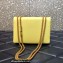Valentino ONE STUD Nappa Bag With Chain Yellow 2022