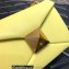Valentino ONE STUD Nappa Bag With Chain Yellow 2022