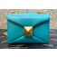 Valentino ONE STUD Nappa Bag With Chain Blue 2022