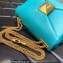 Valentino ONE STUD Nappa Bag With Chain Blue 2022