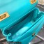 Valentino ONE STUD Nappa Bag With Chain Blue 2022