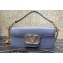 Valentino VLogo Signature Loco Shoulder Bag Blue 2022