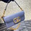 Valentino VLogo Signature Loco Shoulder Bag Blue 2022
