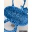 Balenciaga Bistro XS Basket With Strap Shoulder Bag Blue 2022