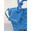 Balenciaga Bistro XS Basket With Strap Shoulder Bag Blue 2022