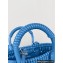 Balenciaga Bistro XS Basket With Strap Shoulder Bag Blue 2022