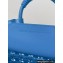 Balenciaga Bistro XS Basket With Strap Shoulder Bag Blue 2022