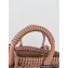 Balenciaga Bistro XS Basket With Strap Shoulder Bag Brown 2022