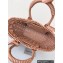 Balenciaga Bistro XS Basket With Strap Shoulder Bag Brown 2022