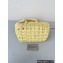 Balenciaga Bistro XS Basket With Strap Shoulder Bag Yellow 2022