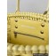 Balenciaga Bistro XS Basket With Strap Shoulder Bag Yellow 2022
