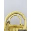 Balenciaga Bistro XS Basket With Strap Shoulder Bag Yellow 2022