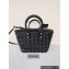 Balenciaga Bistro XS Basket With Strap Shoulder Bag Black 2022