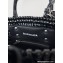 Balenciaga Bistro XS Basket With Strap Shoulder Bag Black 2022