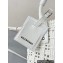 Balenciaga Bistro XS Basket With Strap Shoulder Bag White 2022