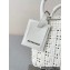 Balenciaga Bistro XXS Basket With Strap Shoulder Bag White 2022
