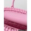 Balenciaga Bistro XXS Basket With Strap Shoulder Bag Light Pink 2022